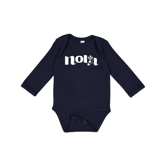 Inktastic New Orleans, Louisiana Boys or Girls Long Sleeve Baby Bodysuit