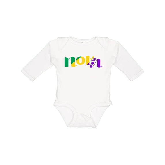 Inktastic New Orleans, Louisiana Boys or Girls Long Sleeve Baby Bodysuit
