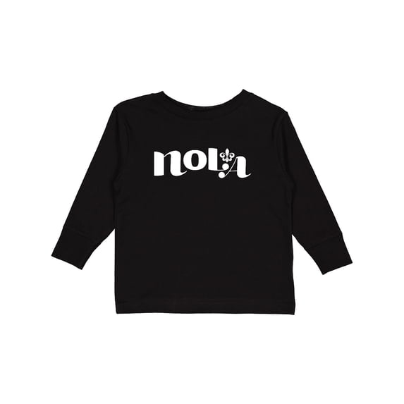 Inktastic New Orleans, Louisiana Boys or Girls Long Sleeve Toddler T-Shirt