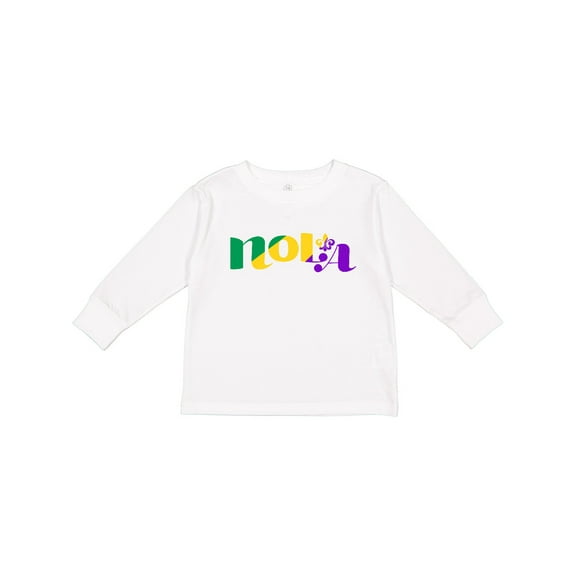Inktastic New Orleans, Louisiana Boys or Girls Long Sleeve Toddler T-Shirt