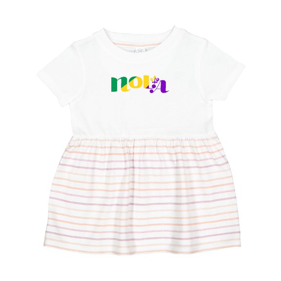 Inktastic New Orleans, Louisiana Girls Baby Dress