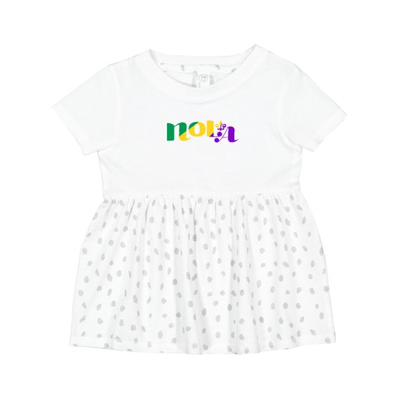 Inktastic New Orleans, Louisiana Girls Baby Dress