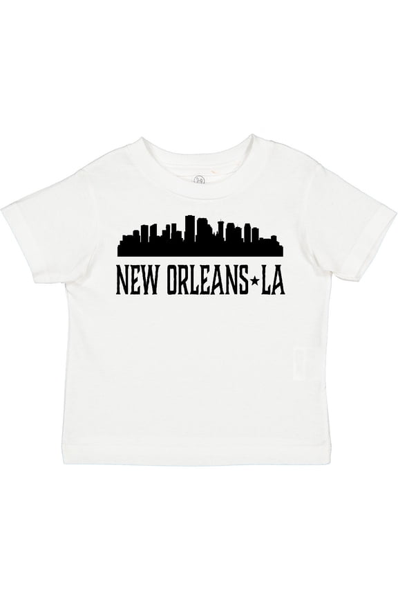 New Orleans Louisiana Skyline Boys or Girls Toddler T-Shirt