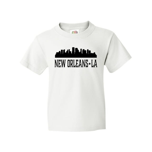 Inktastic New Orleans Louisiana Skyline Youth T-Shirt