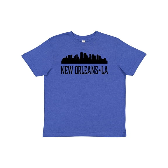 Inktastic New Orleans Louisiana Skyline Youth T-Shirt