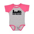 thumbnail image 1 of Inktastic New Orleans Skyline Grunge Boys or Girls Baby Bodysuit, 1 of 5