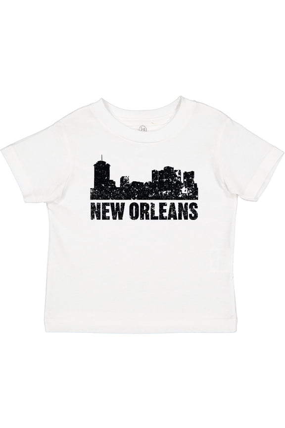 New Orleans Skyline Grunge Boys or Girls Baby T-Shirt