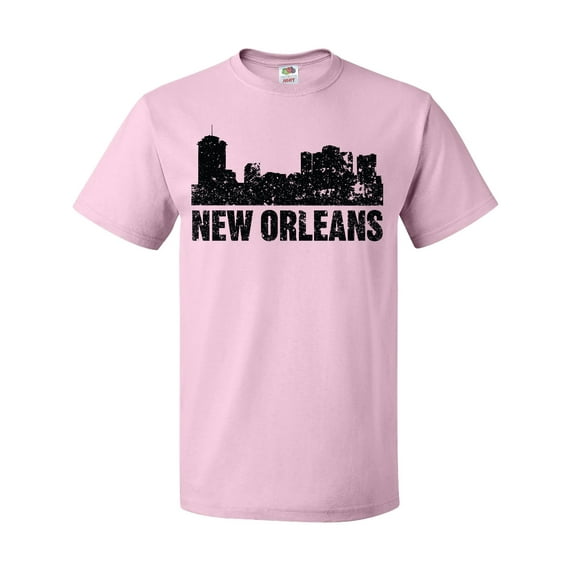 Inktastic New Orleans Skyline Grunge T-Shirt