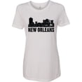 thumbnail image 1 of Inktastic New Orleans Skyline Grunge Women's T-Shirt, 1 of 5