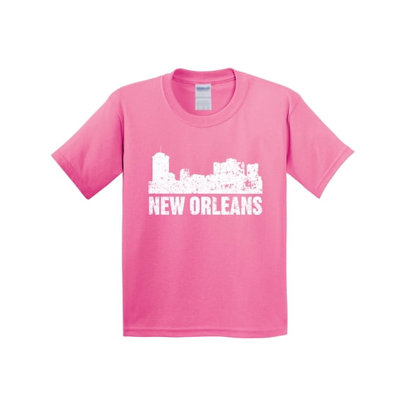Inktastic New Orleans Skyline Grunge Youth T-Shirt