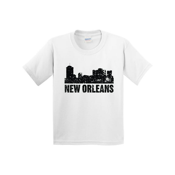 Inktastic New Orleans Skyline Grunge Youth T-Shirt