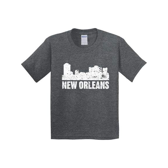 Inktastic New Orleans Skyline Grunge Youth T-Shirt