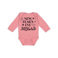 thumbnail image 1 of Inktastic New Year's Eve Squad with Stars in Black Boys or Girls Long Sleeve Baby Bodysuit, 1 of 5