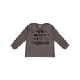 thumbnail image 1 of Inktastic New Year's Eve Squad with Stars in Black Boys or Girls Long Sleeve Toddler T-Shirt, 1 of 5
