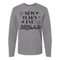 thumbnail image 1 of Inktastic New Year's Eve Squad with Stars in Black Long Sleeve T-Shirt, 1 of 5