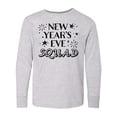 thumbnail image 1 of Inktastic New Year's Eve Squad with Stars in Black Long Sleeve Youth T-Shirt, 1 of 5