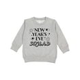 thumbnail image 1 of Inktastic New Year's Eve Squad with Stars in Black Toddler Sweatshirt, 1 of 4