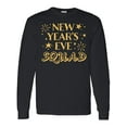 thumbnail image 1 of Inktastic New Year's Eve Squad with Stars in Gold Long Sleeve T-Shirt, 1 of 5