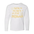 thumbnail image 1 of Inktastic New Year's Eve Squad with Stars in Gold Long Sleeve Youth T-Shirt, 1 of 5