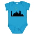 thumbnail image 1 of Inktastic New York Skyline Boys or Girls Baby Bodysuit, 1 of 5