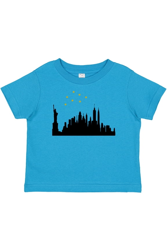 New York Skyline Boys or Girls Baby T-Shirt