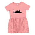 thumbnail image 1 of Inktastic New York Skyline Girls Toddler Dress, 1 of 5