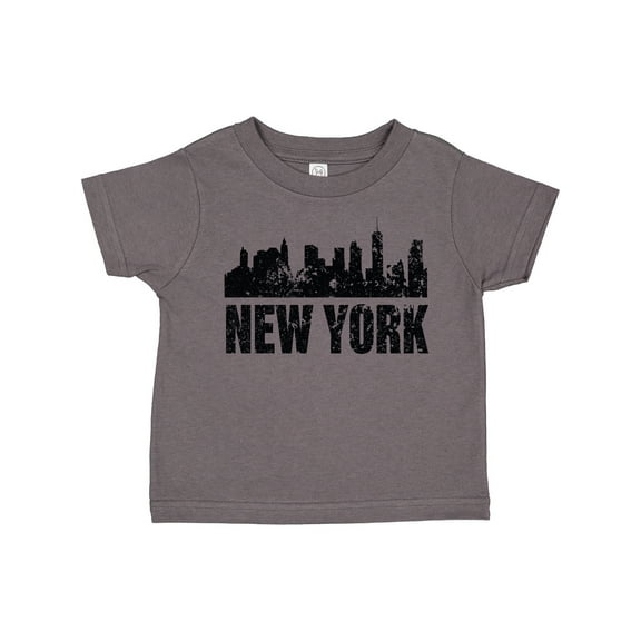 Inktastic New York Skyline Grunge Boys or Girls Toddler T-Shirt