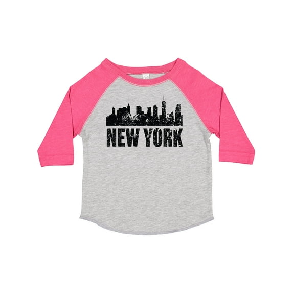 Inktastic New York Skyline Grunge Boys or Girls Toddler T-Shirt