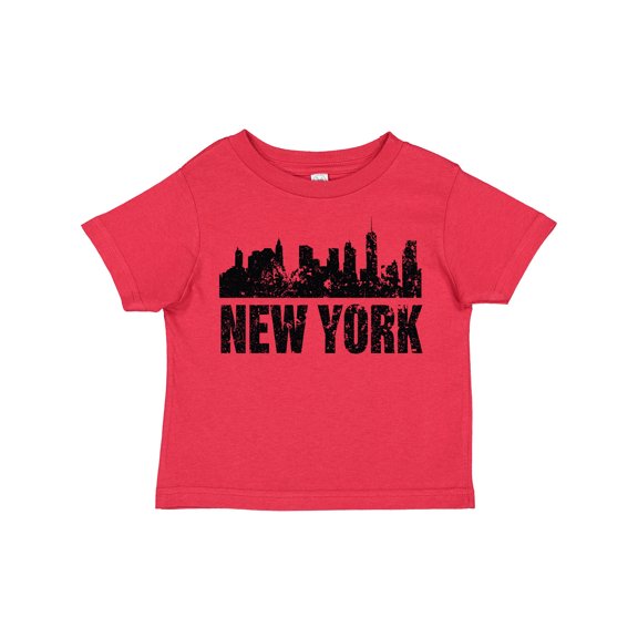 Inktastic New York Skyline Grunge Boys or Girls Toddler T-Shirt