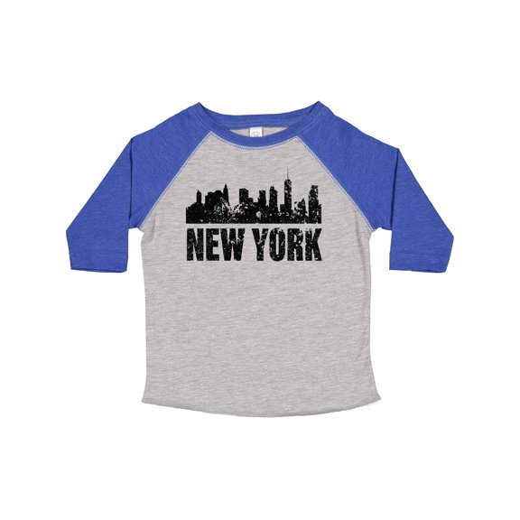 Inktastic New York Skyline Grunge Boys or Girls Toddler T-Shirt