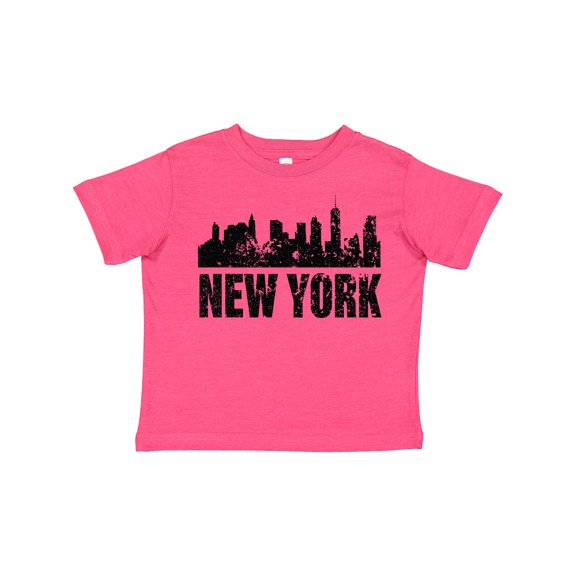 Inktastic New York Skyline Grunge Boys or Girls Toddler T-Shirt
