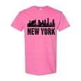 thumbnail image 1 of Inktastic New York Skyline Grunge T-Shirt, 1 of 5