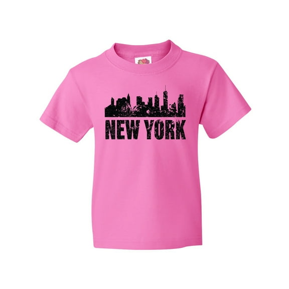 Inktastic New York Skyline Grunge Youth T-Shirt