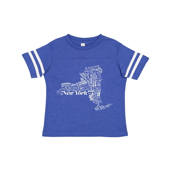 Inktastic New York State Word Salad Boys or Girls Toddler T-Shirt