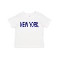 thumbnail image 1 of Inktastic New York in Blue Text Boys or Girls Toddler T-Shirt, 1 of 5