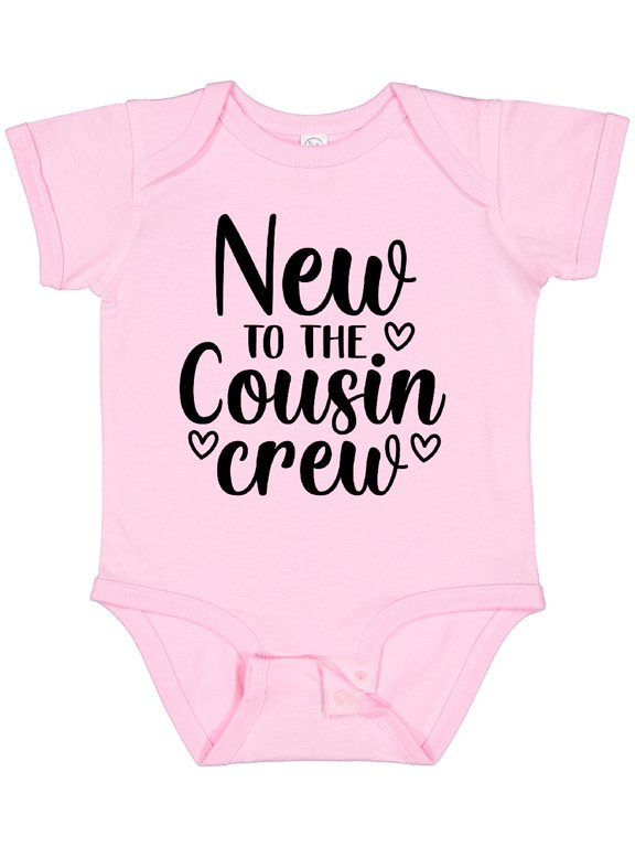 New to the Cousin Crew Boys or Girls Baby Bodysuit
