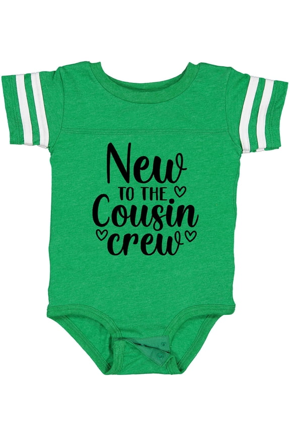 New to the Cousin Crew Boys or Girls Baby Bodysuit