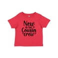 thumbnail image 1 of Inktastic New to the Cousin Crew Boys or Girls Baby T-Shirt, 1 of 5