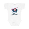 thumbnail image 1 of Inktastic New to the Crew Baby Boy Boys Baby Bodysuit, 1 of 5