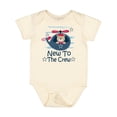 thumbnail image 1 of Inktastic New to the Crew Baby Boy Boys Baby Bodysuit, 1 of 5