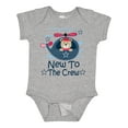 thumbnail image 1 of Inktastic New to the Crew Baby Boy Boys Baby Bodysuit, 1 of 5