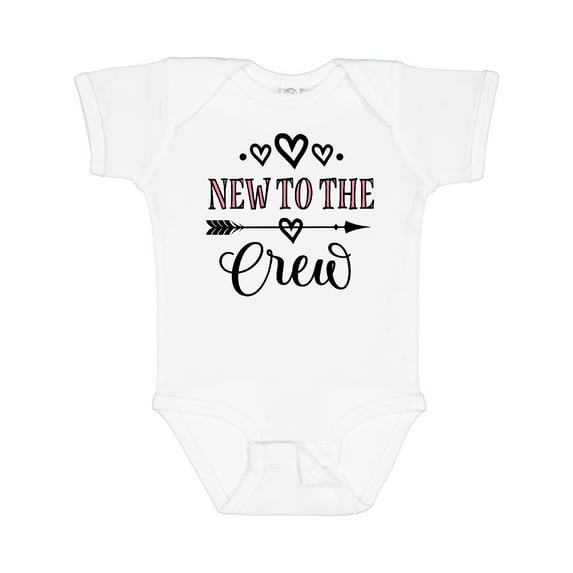 Inktastic New to the Crew Baby Girl Girls Baby Bodysuit