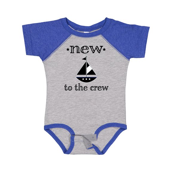 Inktastic New to the Crew Newborn Boys or Girls Baby Bodysuit