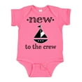 thumbnail image 1 of Inktastic New to the Crew Newborn Boys or Girls Baby Bodysuit, 1 of 5