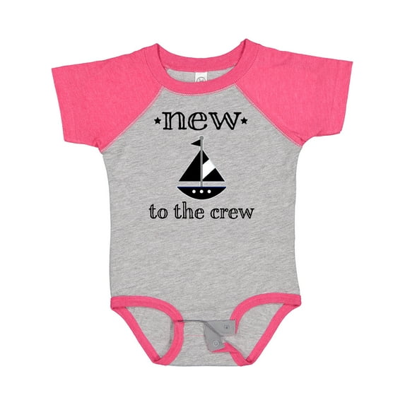 Inktastic New to the Crew Newborn Boys or Girls Baby Bodysuit