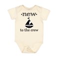 thumbnail image 1 of Inktastic New to the Crew Newborn Boys or Girls Baby Bodysuit, 1 of 5