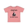 thumbnail image 1 of Inktastic New to the Crew Newborn Boys or Girls Baby T-Shirt, 1 of 5