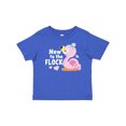thumbnail image 1 of Inktastic New to the Flock Cute Baby Flamingo Boys or Girls Baby T-Shirt, 1 of 5