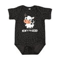 thumbnail image 1 of Inktastic New to the Herd Cute Cow Boys or Girls Baby Bodysuit, 1 of 5