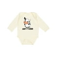 thumbnail image 1 of Inktastic New to the Herd Cute Cow Boys or Girls Long Sleeve Baby Bodysuit, 1 of 5